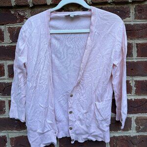 Loft Blush Pink Cardigan